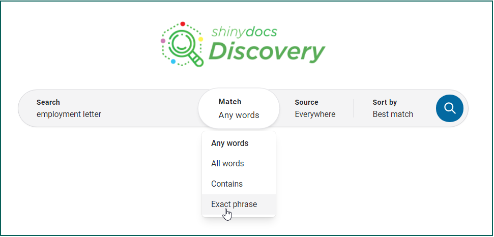 A Boolean search