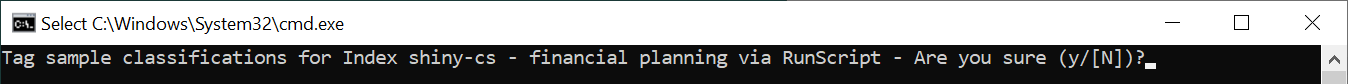Run COG-RunScript-Tag-CS-classification-example-financial-planning.bat file