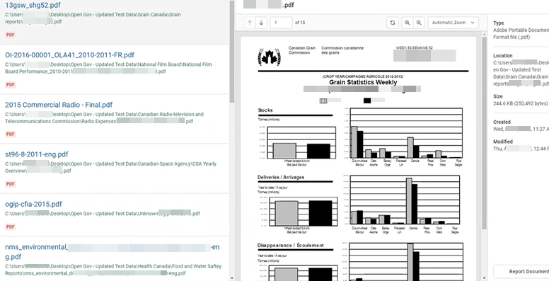 File with Previewer panel